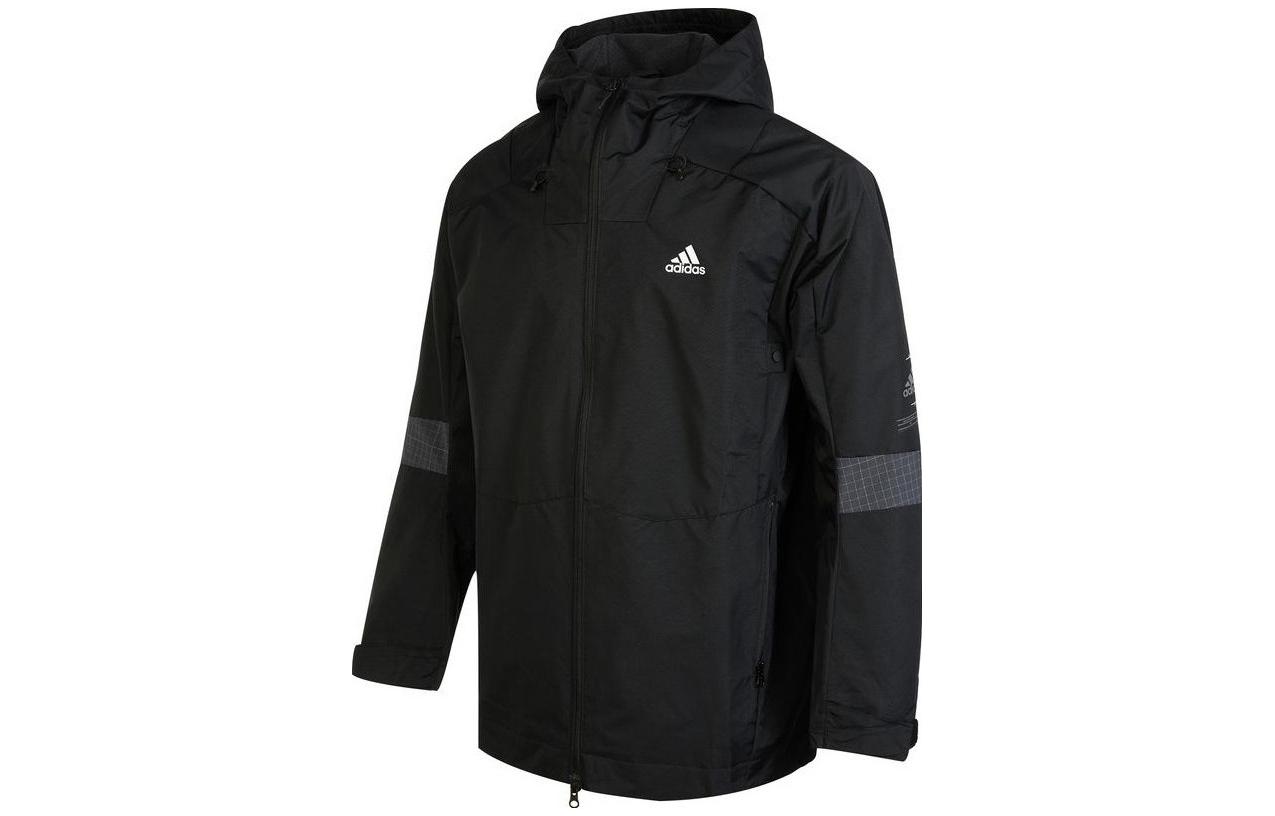

Adidas Jackets Men s Black Hooded Moderate Other HR4436 M
