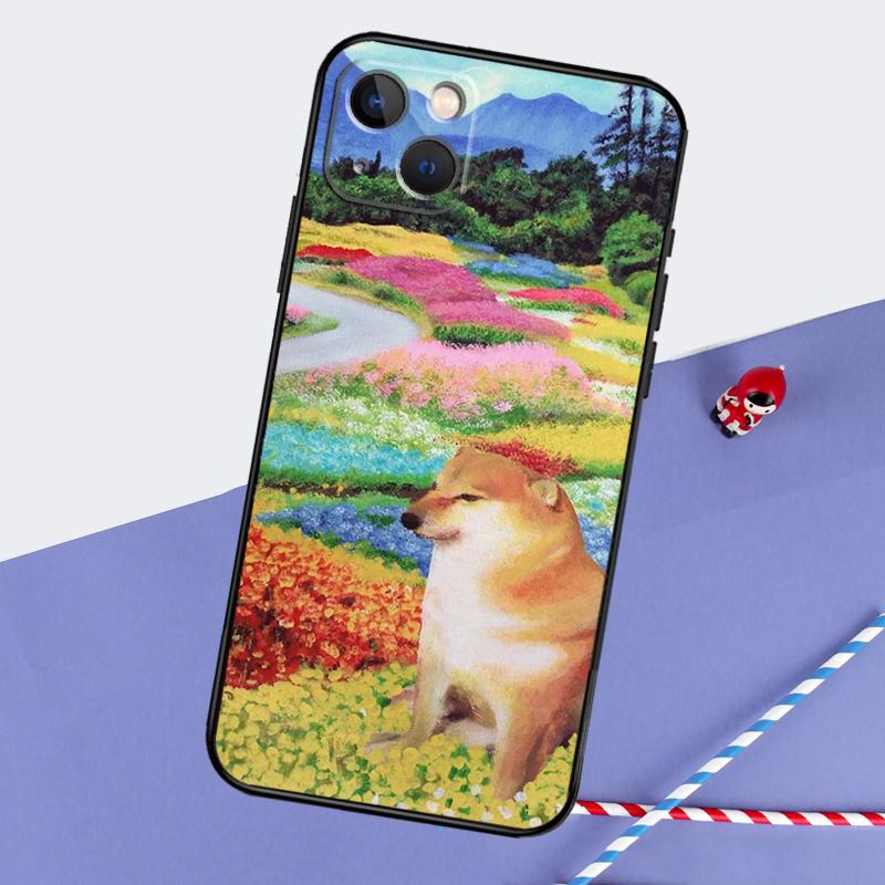 Doge Dog Cheems meme Phone Case For iPhone 16 Pro Max 11 13 14 15 Pro Max 12 Mini XR 16 15 Plus 16e Back Cover