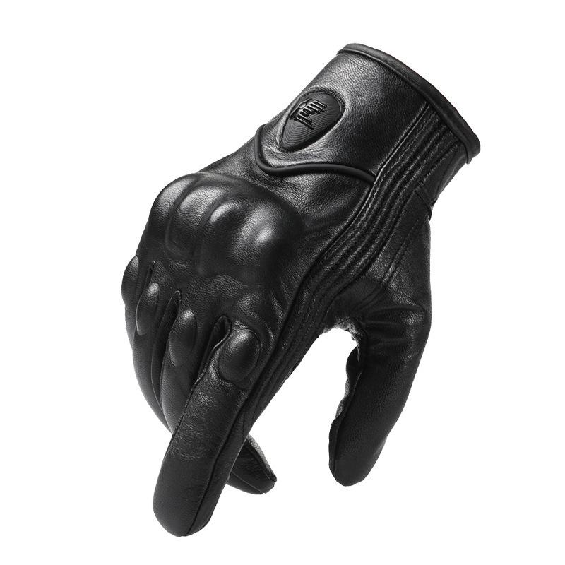 

Motorcycle Bike Riding Warm Gloves Touch Screen Men and Women Outdoor Men Retro Harley Four Seasons XL