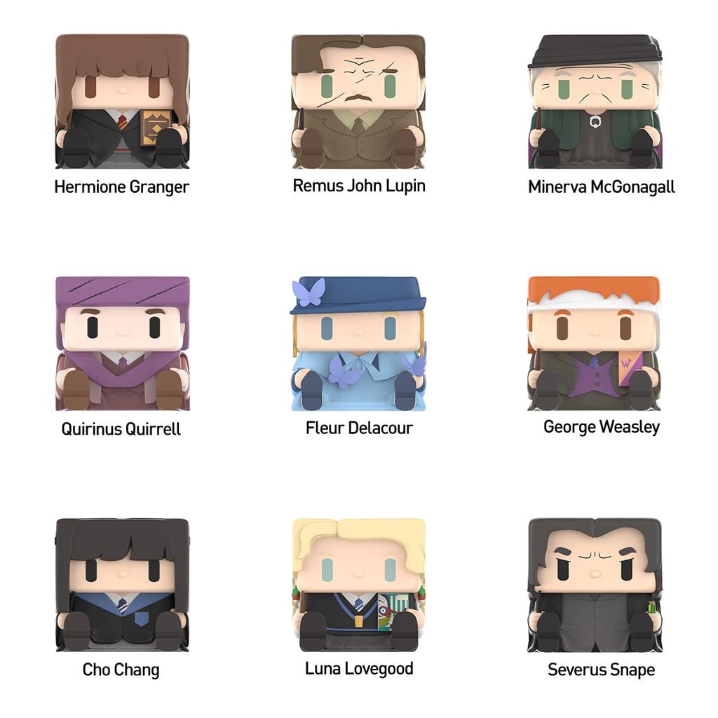 POP MART Harry Potter POP CUBE 3 Series Pop Mart Gachapon Blind Box Figure Plastic Model Premium Toy PVC Soft Vinyl Original Character Birthday Gift