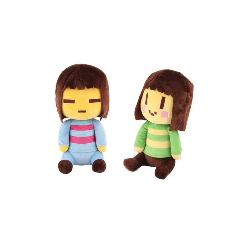 Adorable Undertale Frisk Chara Plush Doll Figure Stuffed Toy 20cm Soft Kid Gift Xmas