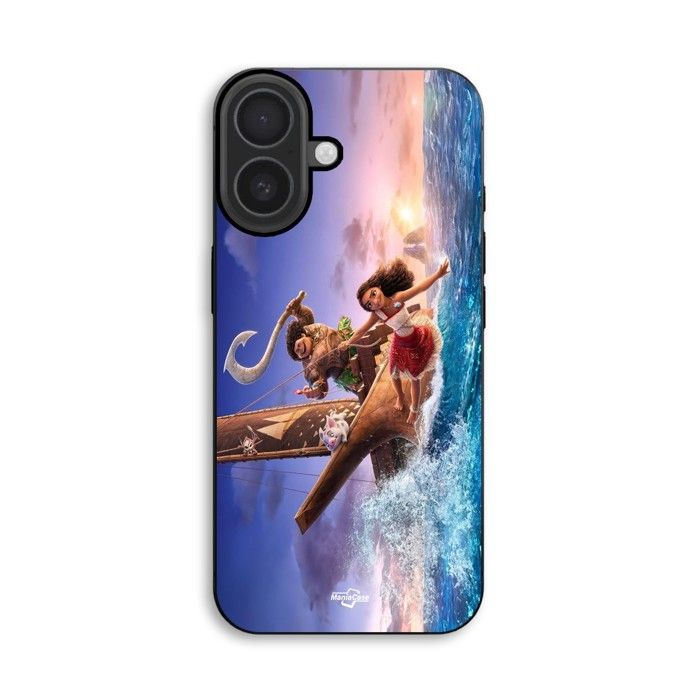 Hülle Für iPhone 18 Vaiana Anime Disney Maniacase schwarz