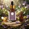 Huile Essentielle de Feuille de Violette Shreedah 15ml | Viola odorata | Huile Aromatique Verte pour Diffuseurs & DIY