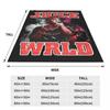 J-Juice Wrlds Blanket Singer Album Camping Flannel Bedding Throws Warm Soft Couch Bed Design Bedspread Gift