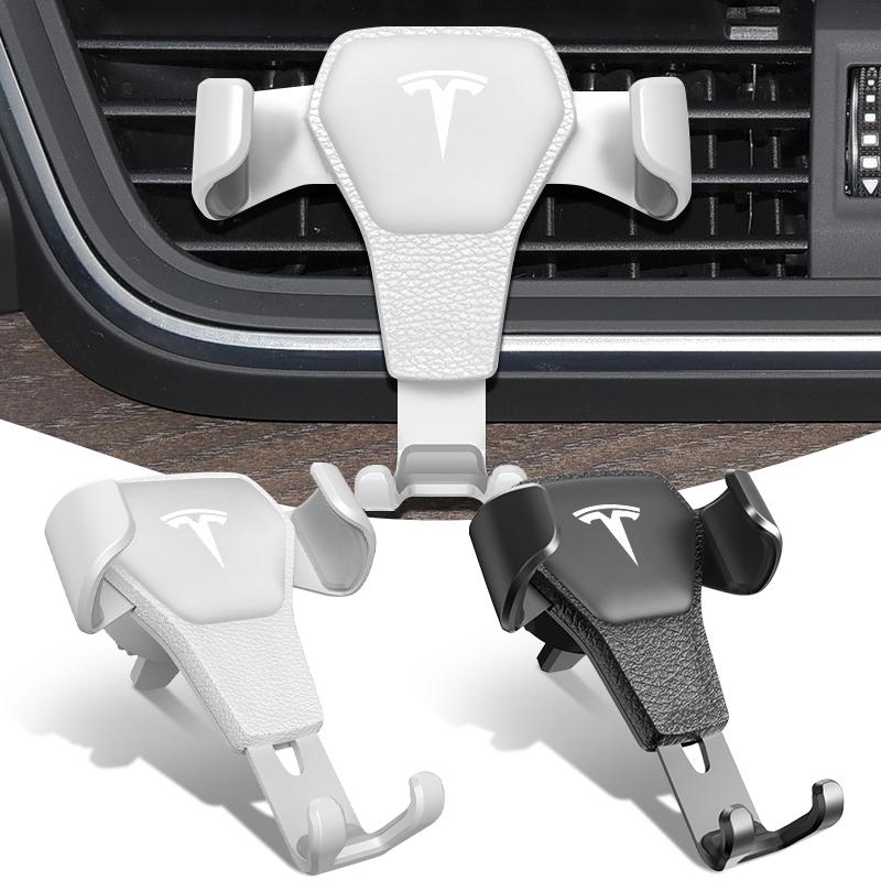 Car Phone Holder Vent Bracket GPS Navigation Mobile Car Styling For Tesla Model 3 Model X Y Style Roadster Auto Accessories