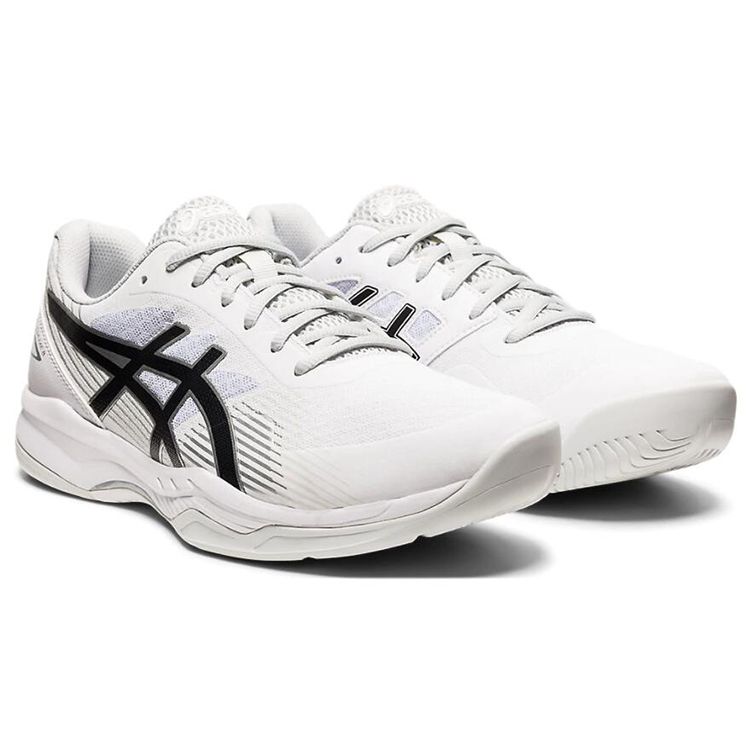 Asics Gel-Game 8 Low Top Running Shoes Men Sneakers White Black 1041A192-101