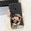 For Realme Narzo 50A Case RMX3430 Colorful Flowers Soft Silicone Cover For Oppo Realme Narzo50a 6.51" Fashion Protective Shell