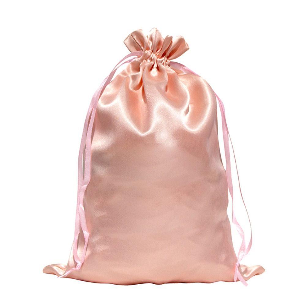 Bags Women Accessories Anti Dust Wig Bag Wig Packaging Tools Silk Wig Pouch Satin Storage Bags