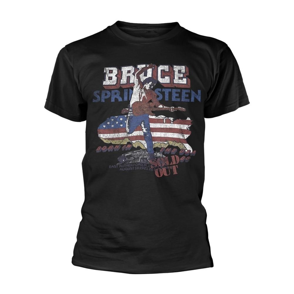 

Bruce Springsteeen Tour 84-85 Black T shirt - NEW Unisex T-Shirt XL
