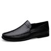 5 Men'S Shoes Leather Shoes Leather Business Casual Shoes Spring Low-Top Feet First Layer Cowhide Surface Single Shoes One Pedal