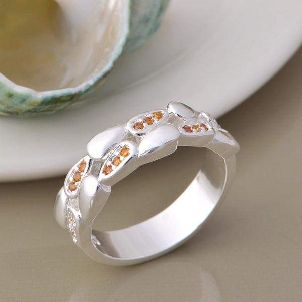 wholesale High quality silver plated Fashion jewelry rings WR-852 8 фиолетовый