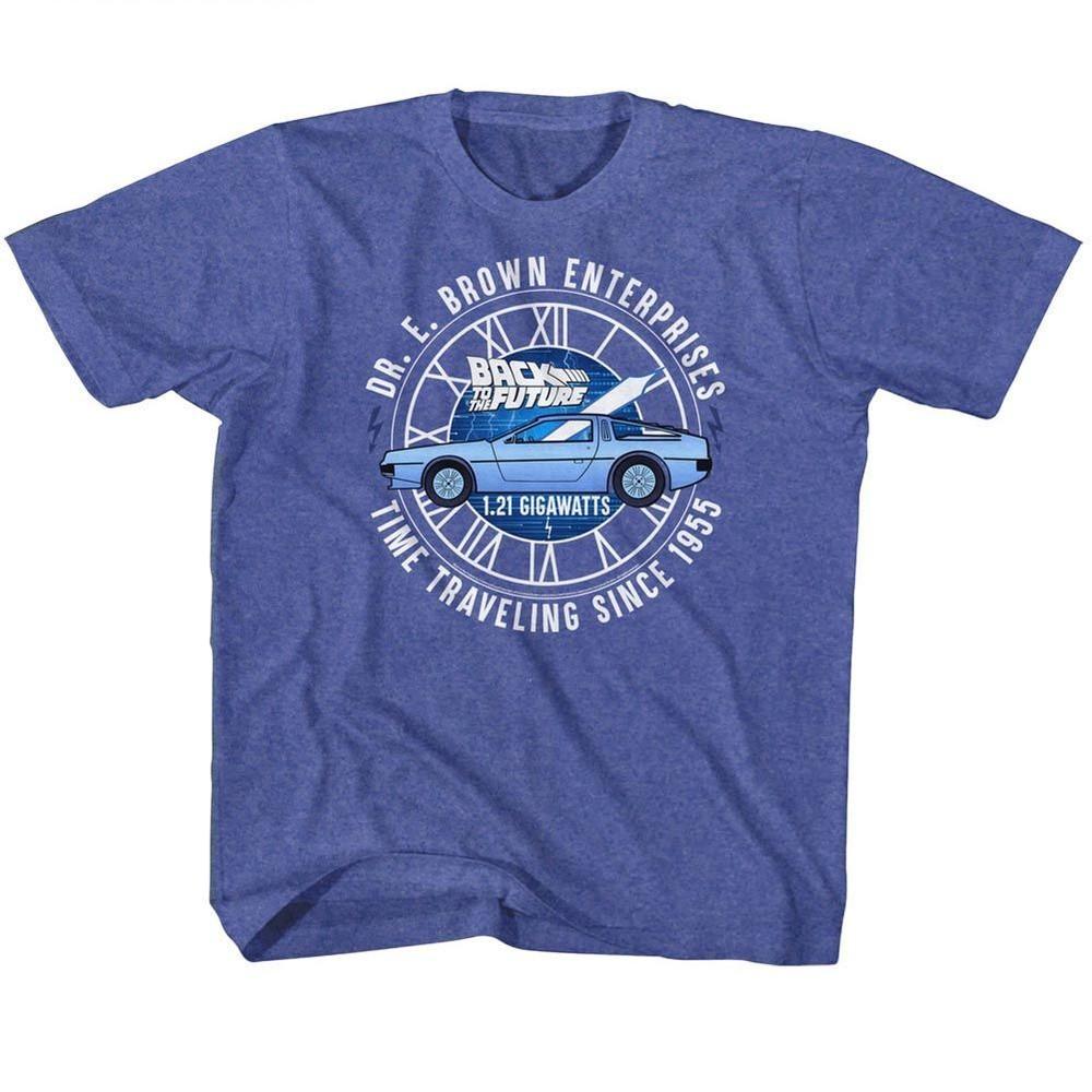 Kids Back To The Future Dr E Brown Movie Shirt XL