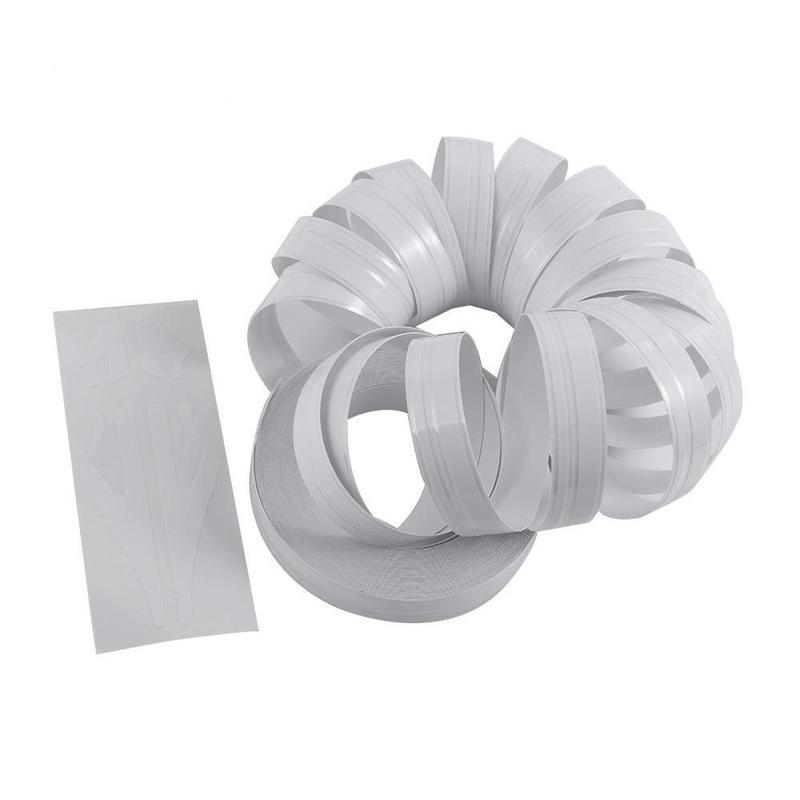 

98M Смугаста стрічка наклейка на бампер, на кузов автомобіля, подвійна лінія, аксесуари для стайлінгу мотоцикла, автомобіля, 8 кольорів білий