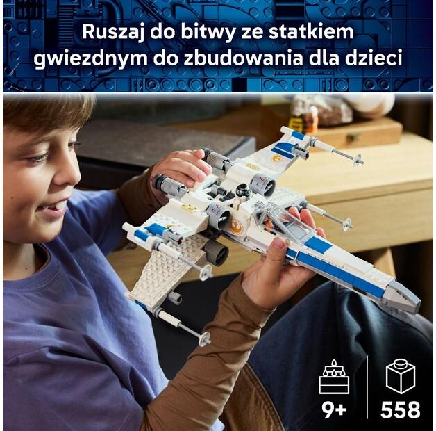 Конструктор LEGO Star Wars 75460 Истребитель X-Wing Новой Республики