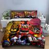 Anthropomorphic animatronic characters  Bedding sets Duvet cover sets Duvet covers Pillowcases(1*Duvet Cover 2*Pillowcases without duvet insert)