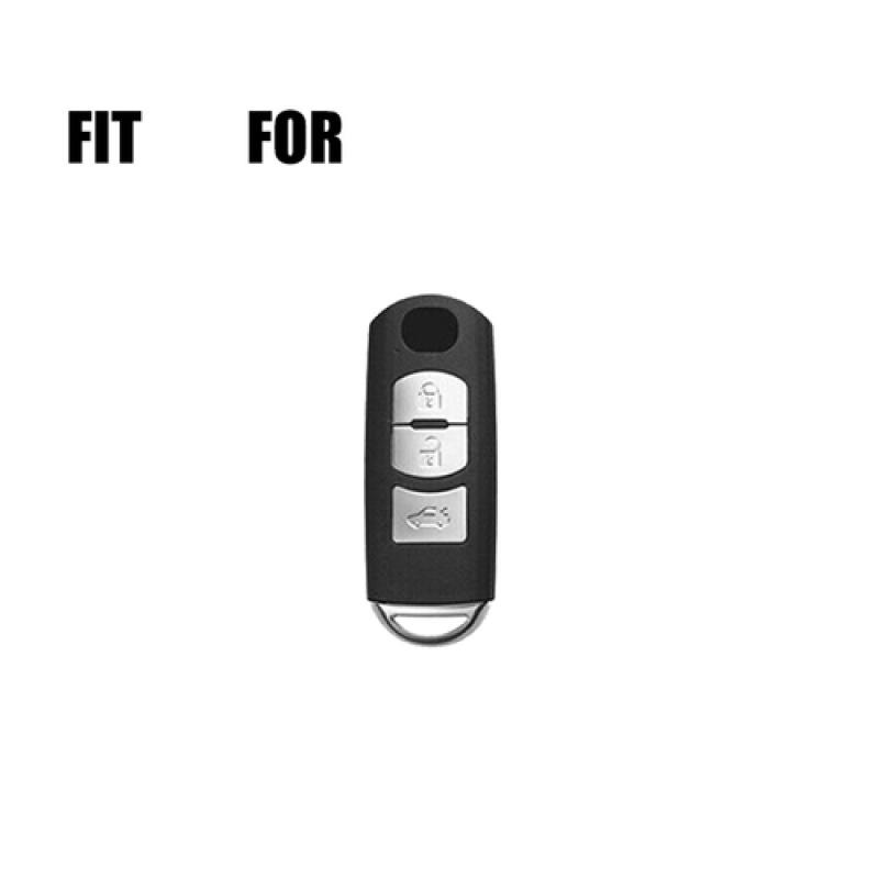 A+  Leather Car Key Fob Case Cover Bag For Mazda 2 3 5 6 CX-5 CX-3 CX-9 CX-7