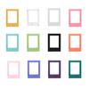 10Pcs Magnetic Photo Frame for Fujifilm Instax Mini Film Picture Display Frame Fridge Magnet 3-inch Mini