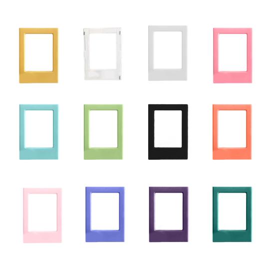 10Pcs Magnetic Photo Frame for Fujifilm Instax Mini Film Picture Display Frame Fridge Magnet 3-inch Mini