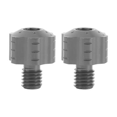 2 Pezzi Bulloni Adattatori Specchietto Retrovisore Moto Lega di Alluminio Antiscivolo Adattatore Montaggio Specchietto Vite