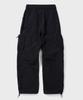 Sekeonmonollogeu Balloon Fit Nylon Cargo Carpenter Elastic Waist Pants [Black]_Sept062Black