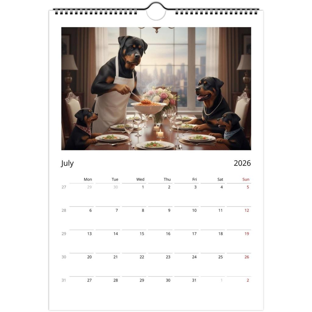 Nástěnný kalendář 2026, Zábavný tematický kalendář, Zábavný dárek k chatu, Perfektní volba pro domácí použití.
