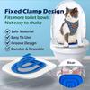 Pet Cat and Dog Toilet Training Artifact Kit Sand Tray Toilet Removable Reusable Trainer Toilet Pet Cleaning Training Products