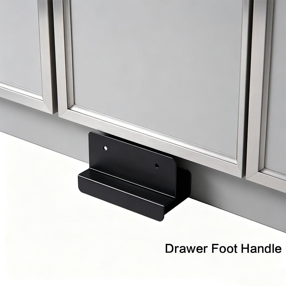 Hands-Free Touchless Cabinet Foot Pull Efficient Cabinet Door Handles Full Overlay Cabinet Door