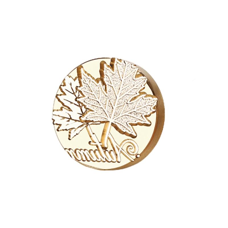 Wax Seal Stamp-Words Phrases Sealing Wax Stamp Flower Sealing Stamp for Envelope Wedding Invitations Card Decorations