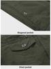 Men's Plus Velvet Thickened Cotton Jacket - Stand Collar, Washable, Large Sizes, for Autumn and Winter.