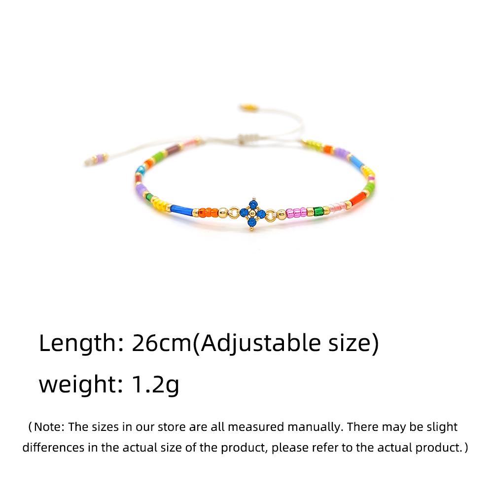 KKBEAD Friendship Bracelet for Women Boho Summer Colorful Handmade Stackable Miyuki Jewelry Sun Charm Pulseras Gifts for Girls