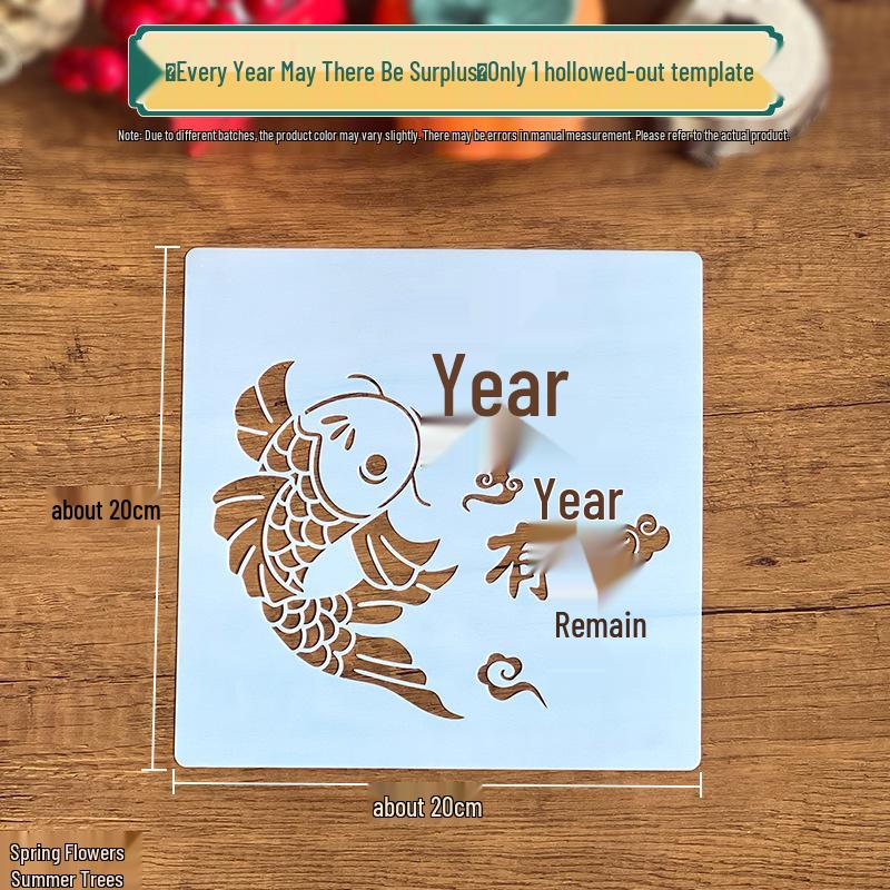 New Year Children's Cultural Heritage Rubbing & Printing Art DIY Parent-Child Activity Kit