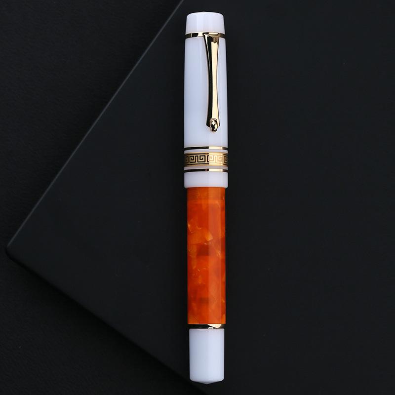 Pluma Fuente de Resina MAJOHN M400, Plumín Extra Fino, Unisex, Ideal para Regalos de Oficina o Estudiantes
