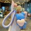 Exquisite Women's Resin Bear Keychain: Fashion Charm for Car, Backpack, or Bag