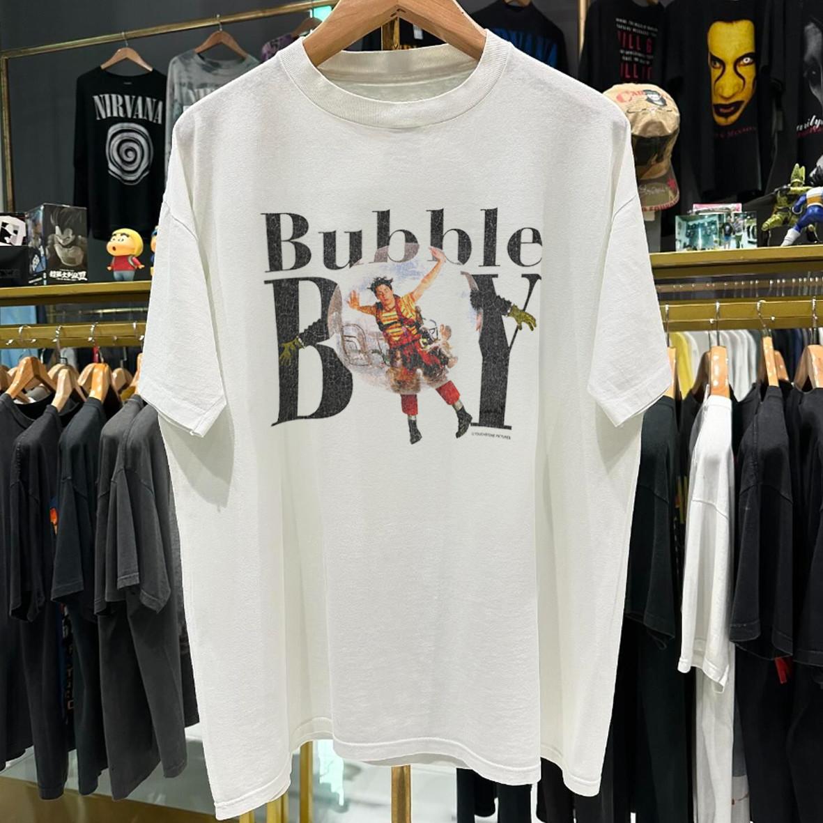2001 Lifes An Adventure Dont Blow It Bubble Boy Rare T-Shirt White S M
