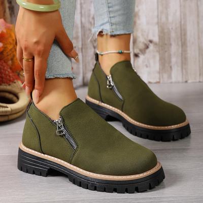 Modne Damskie Buty Modne Wygodne Buty dla Kobiet Duże Rozmiary Buty na Platformie Damskie Gruba Podeszwa Botki Damskie Botas De Mujer