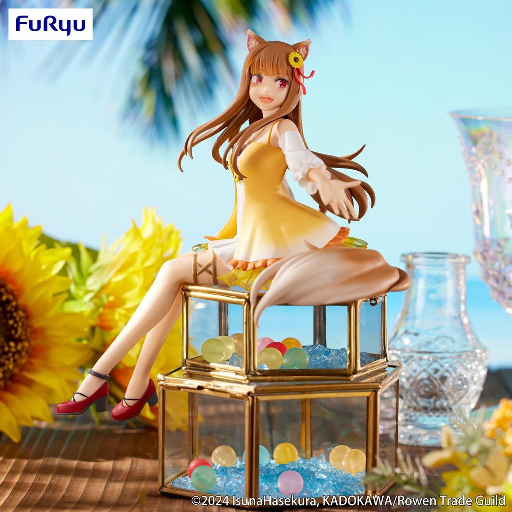 Spice and Wolf Merchant Meets the Wise Wolf Noodle Stopper Figure - Holo Sunflower Dress Ver.