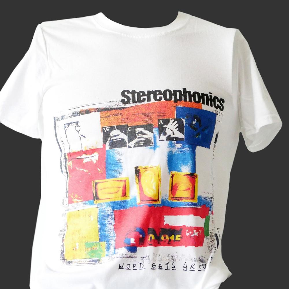 Stereophonics band album white T-shirt Unisex All sizes S to 5Xl 1F2041 Unisex T-Shirt S