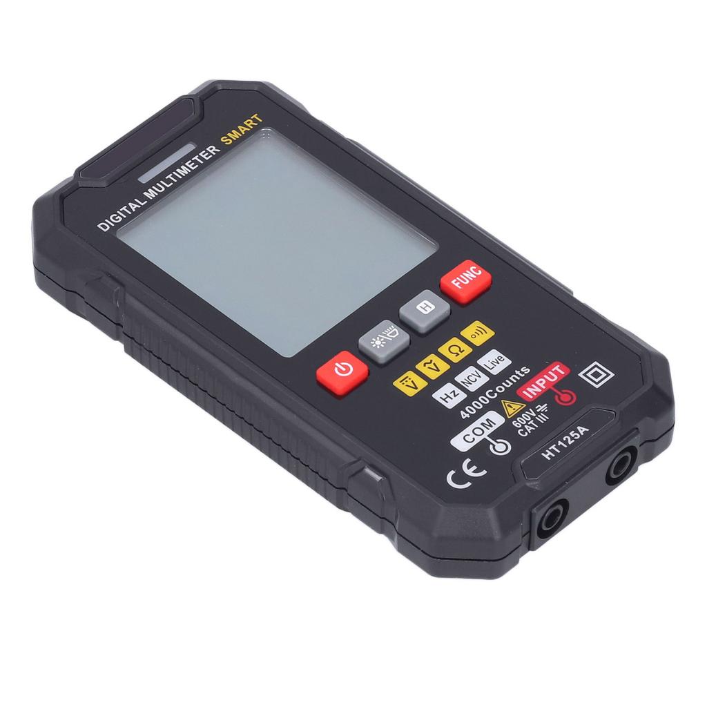 HT125A Multimeter Portable Digital Display Smart Voltage Meter for Industry Factory Home