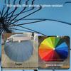 Yijie Large Automatic Long Handle Windproof Umbrella