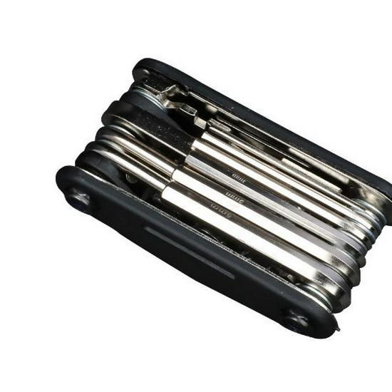 Multifunctional Folding Bicycle Repair Tool & Tire Repair Wrench Set