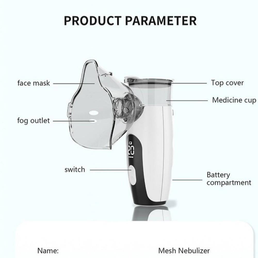 Hydrating Technology Handheld  Microgrid  Atomizer Nano Mist Sprayer  Facial Care