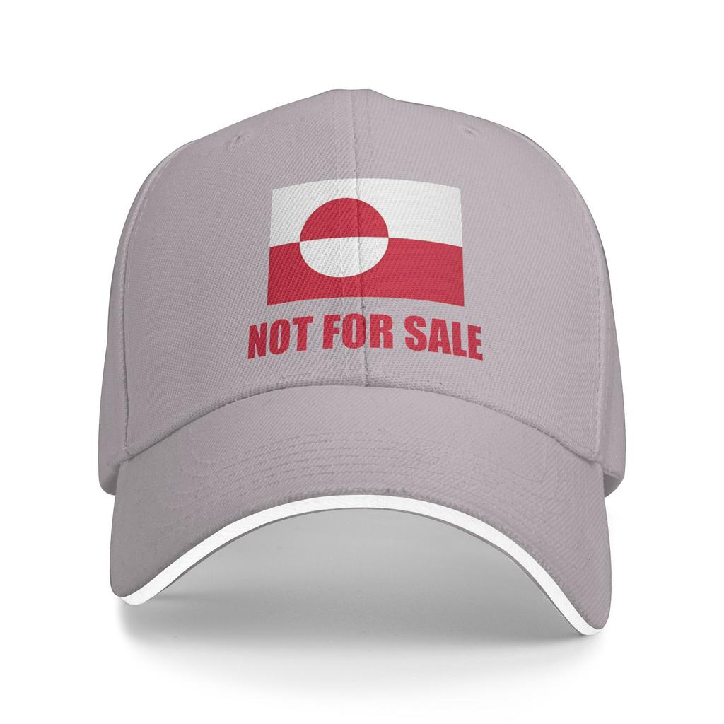 Flag Of Greenland NOT FOR SALE Baseball Cap Streetwear Men Adult Trucker Hat Hot Sale Design Hiking Fishing Baseball Caps