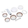 Mason Jar Vacuum Sealer Kit Jar Vacuum Sealing Accessory with Hose Lid Manual Portable Vacuum Pump