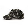 Adjustable Floral Lace Baseball Cap Hollow Outdoor Sun Hat Elegant Mesh Baseball Hat  For Women
