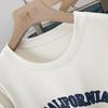 CYPRESS Damen Sommer 2026 Unregelmäßiges Grafikprint Kurzarm-T-Shirt