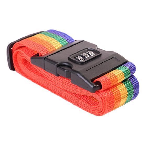 Luggage Suitcase Secure Belt Strap Coded Lock Safe Nylon Packing Belt Password