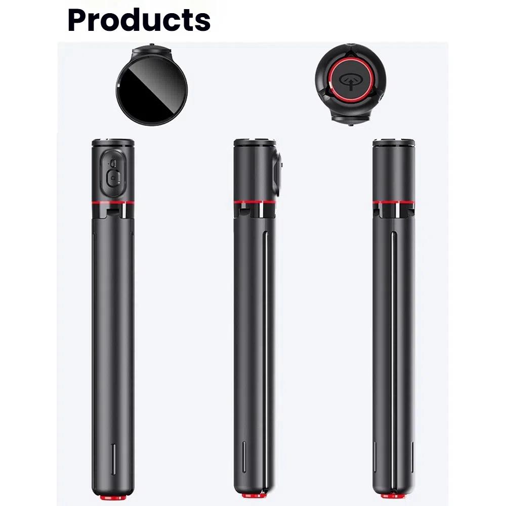 

Кронштейн для прямой трансляции Держатель для телефона Фотография Автоматический всплывающий Магнитный Пульт дистанционного управления Штатив Палка для селфи Подставка Аксессуары чёрный