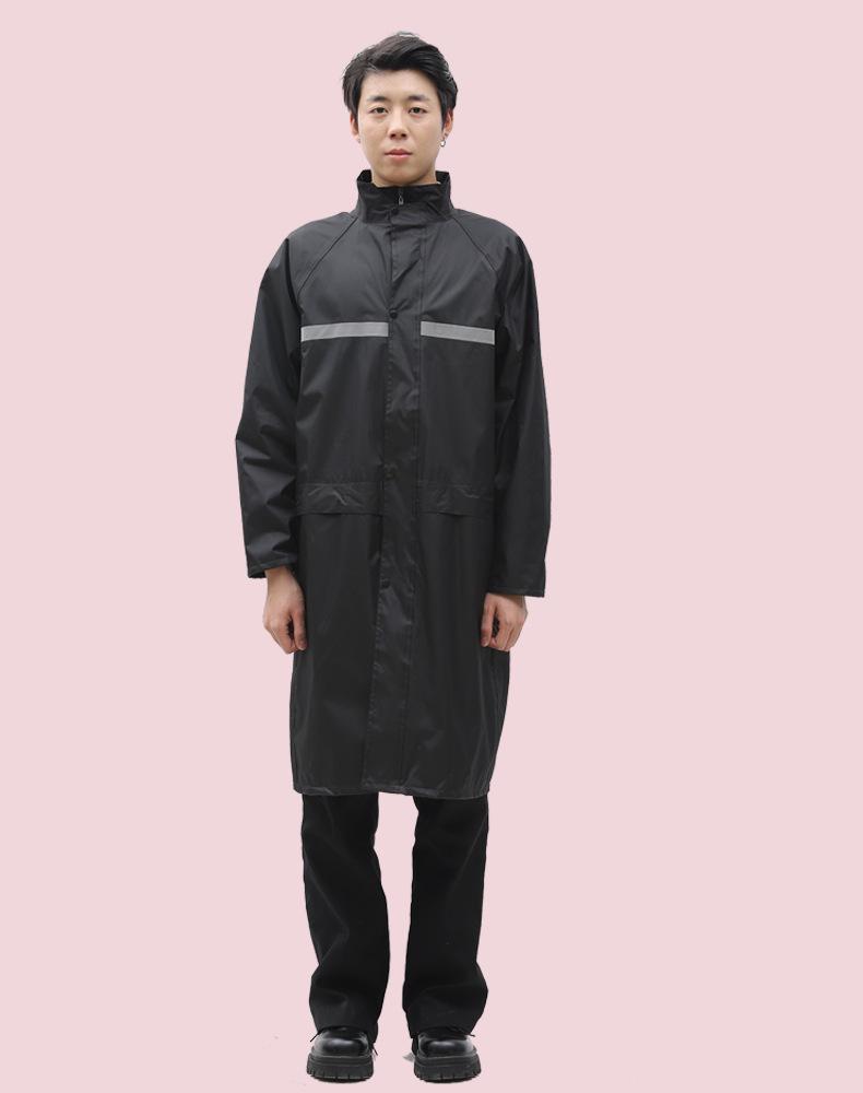Unisex Reflective Waterproof Rain Jumpsuit for Safety and Outdoor Activities