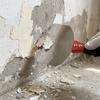 Curved Working Surface Mud Trowel Stainless Steel Putty Spatula  Painter