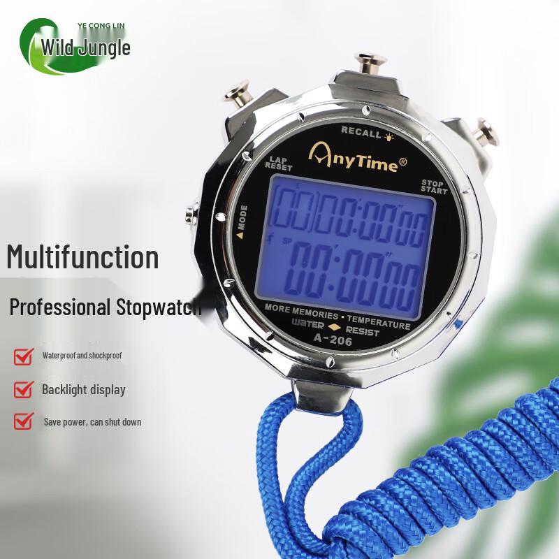Professional Sports Luminous Stopwatch Timer